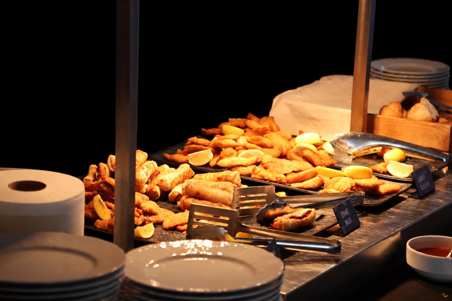 Řízečky a teplý raut od Paulus Catering